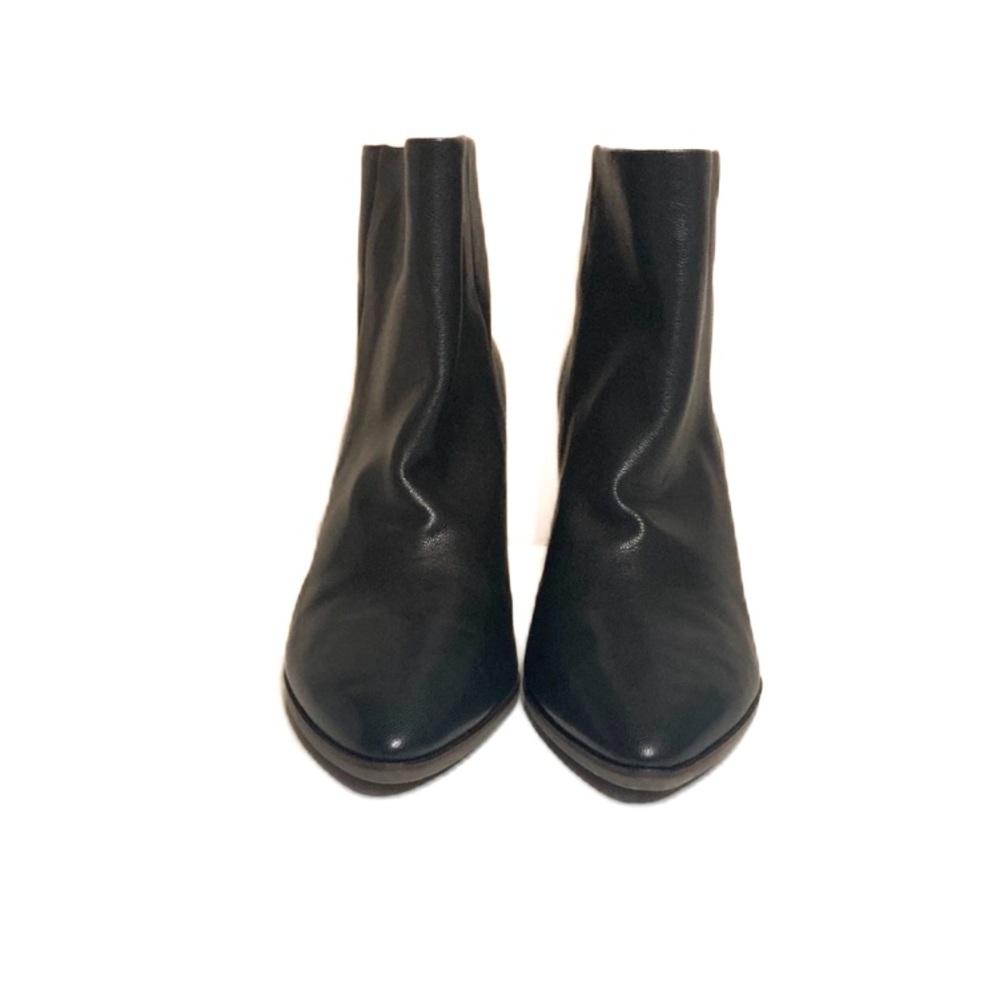 MUNISE LEATHER POINTED TOE BOOTIES